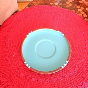 Dansk mesa Japan Coffee Cup Saucer turquoise
